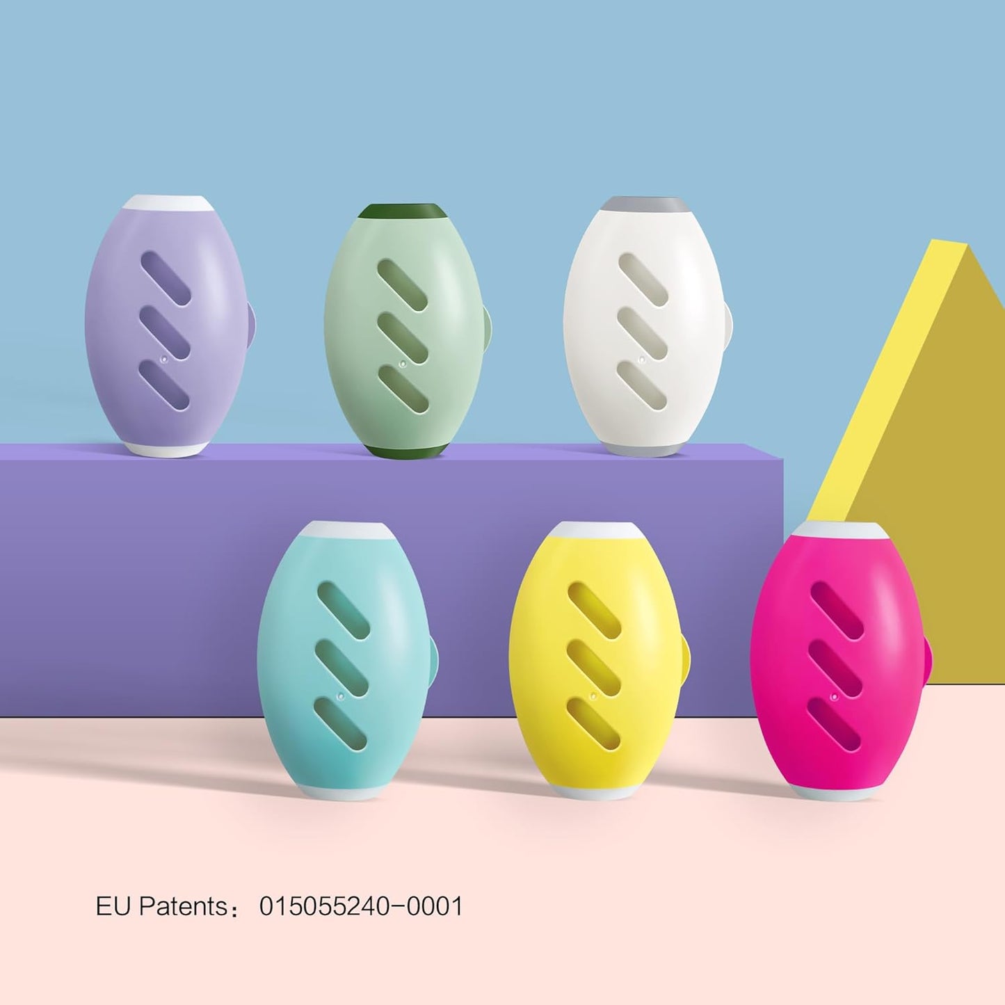 Washable Reusable Gel Lint Roller for Pet Hair,Portable Mini Dog Cat Pet Hair Remover for Clothes,Laundries ,Dust Fuzz Fur -Sticky Cleaner- Small Travel Animal Fur Removal Tool (Purple)