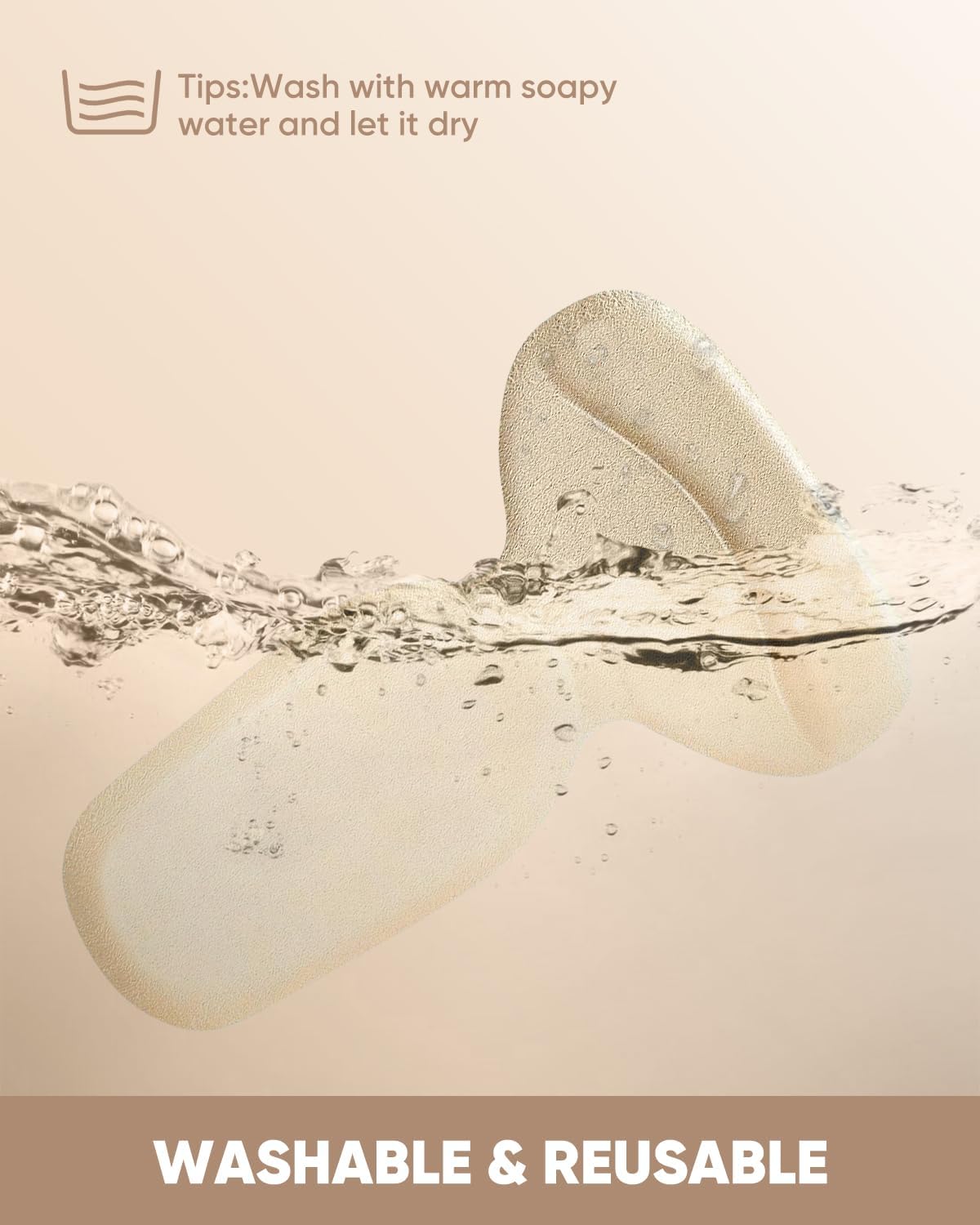 ONUEMP Heel Pads for Shoes, Silicone Shoe Inserts for Women High Heel Protectors Grips, Comfort Foot Pad Cushions Filler for Pain Relief, Shoes Too Big, Blister Prevention - Multi Color