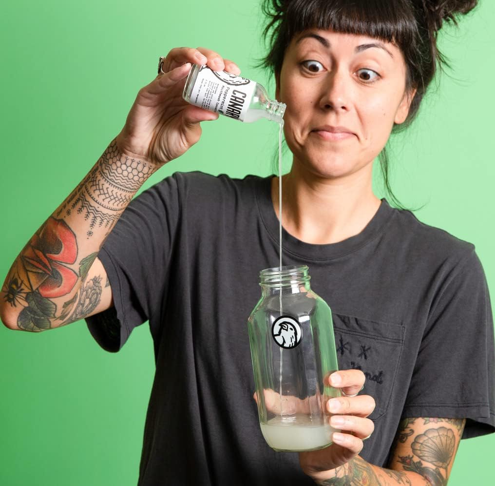 Mouthwash Concentrate Peppermint - Great for Travel, Dry Mouth and Gum Health - Alcohol & Fluoride Free, Natural Mouth Wash for Bad Breath - Zero Waste - 2 Pack, 2 Oz Each