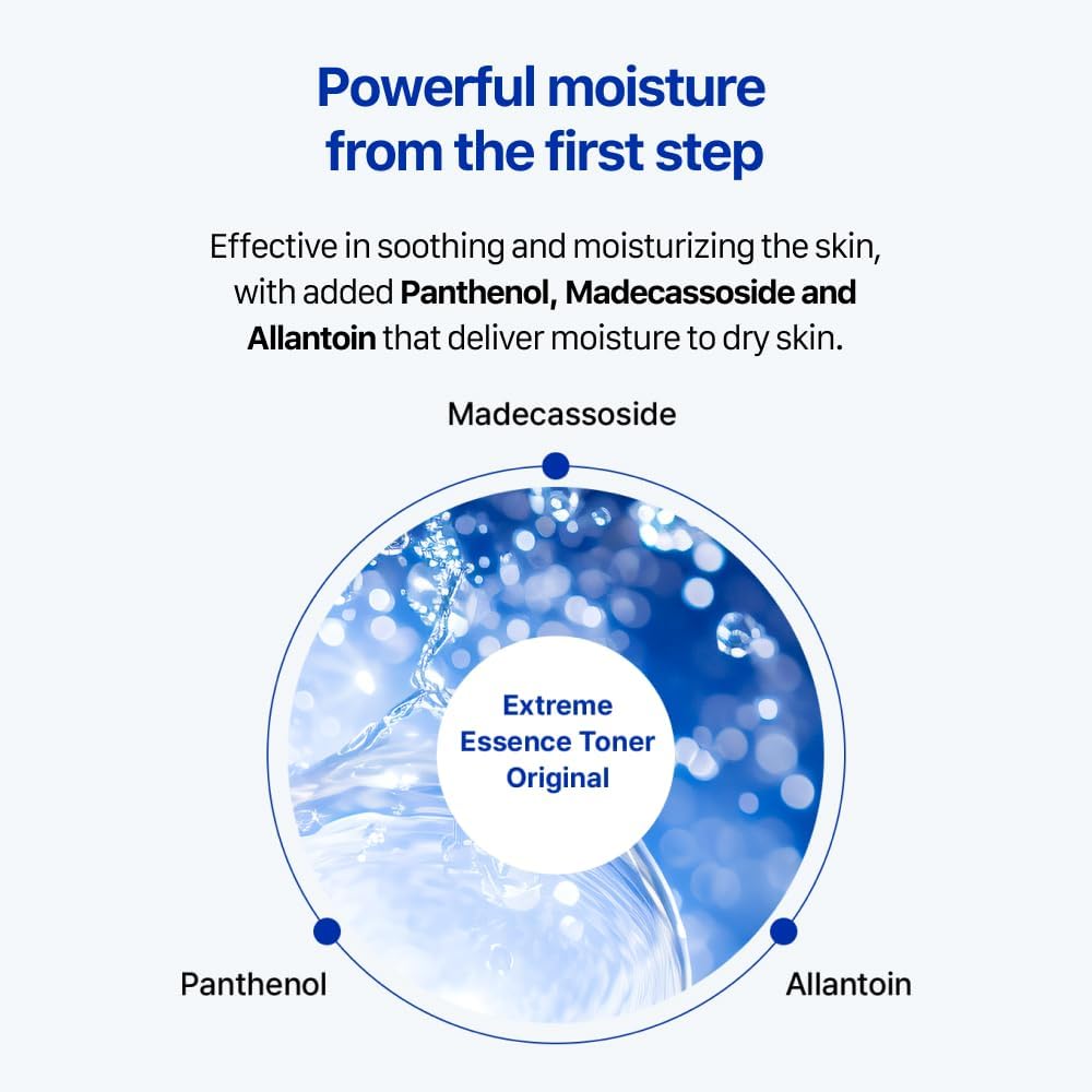 Real Barrier | Extreme Essence Toner | Hyaluronic Acid Panthenol Ceramide Face Moisturizer for Sensitive Dry Skin | Soothing & Hydrating Moisturizing Toner Face | Korean Skin Care | 6.76 fl oz (200ml)