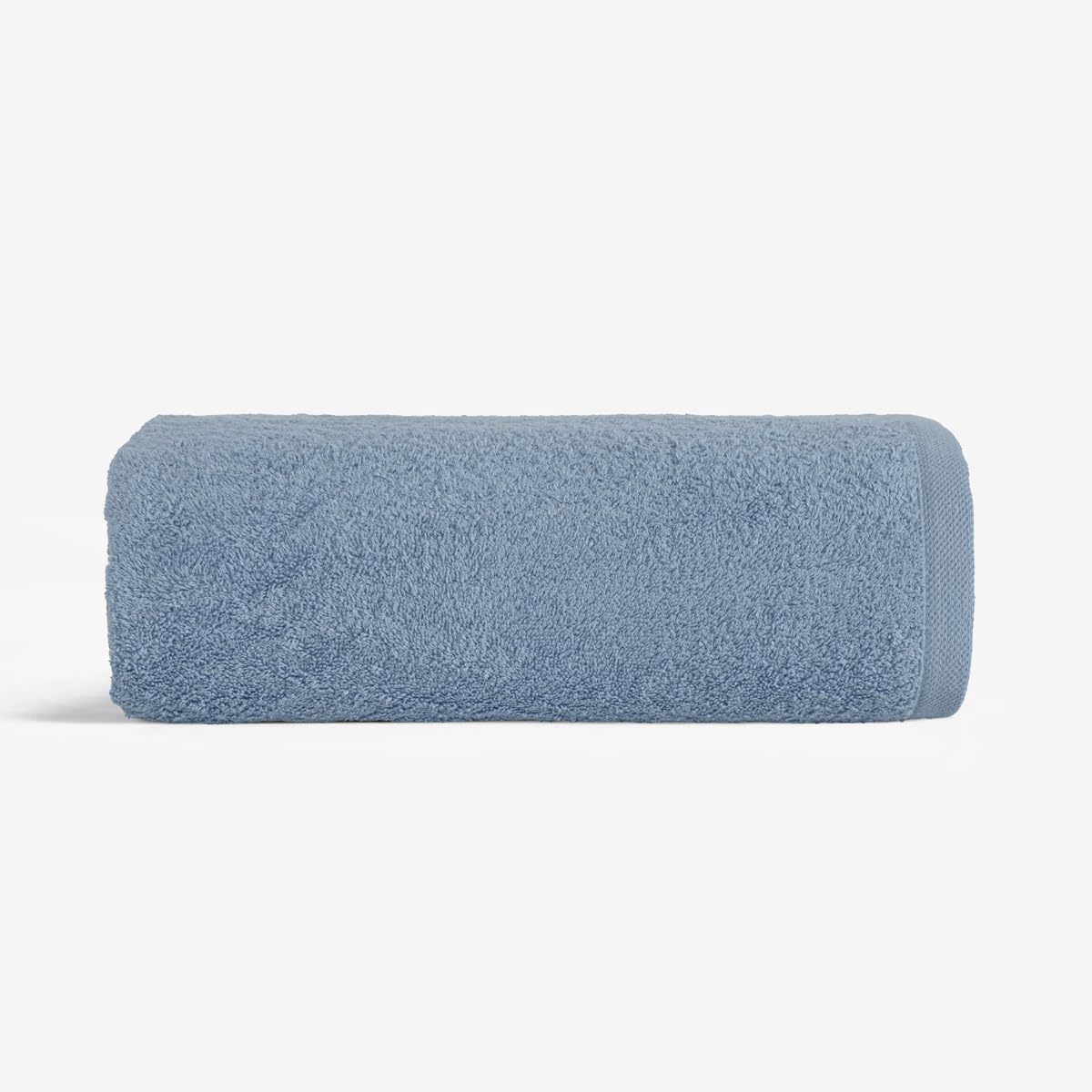 SALBAKOS 100% Turkish Cotton Jumbo Bath Sheet Towel Oversized 40x80 inch | Premium Hotel & Spa Quality, Soft, Absorbent, XL Bath Towels | Made in Turkey (Pack of 1, Blue, Jumbo Bath Sheet)