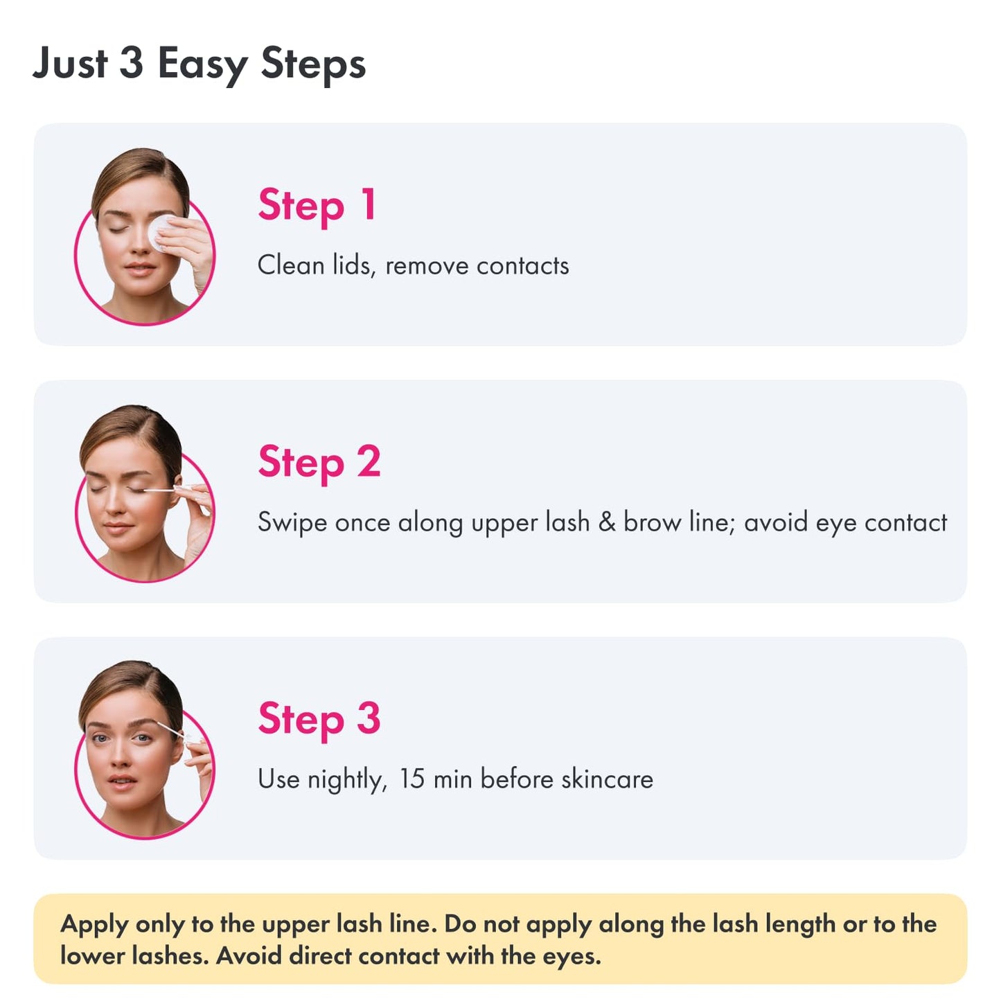 TOPLASH Eyelash Growth Serum - Innovative Formula for Longer, Thicker, Fuller Brows & Lashes - Natural, Cruelty-Free & Hypoallergenic - 0.10 fl.oz.