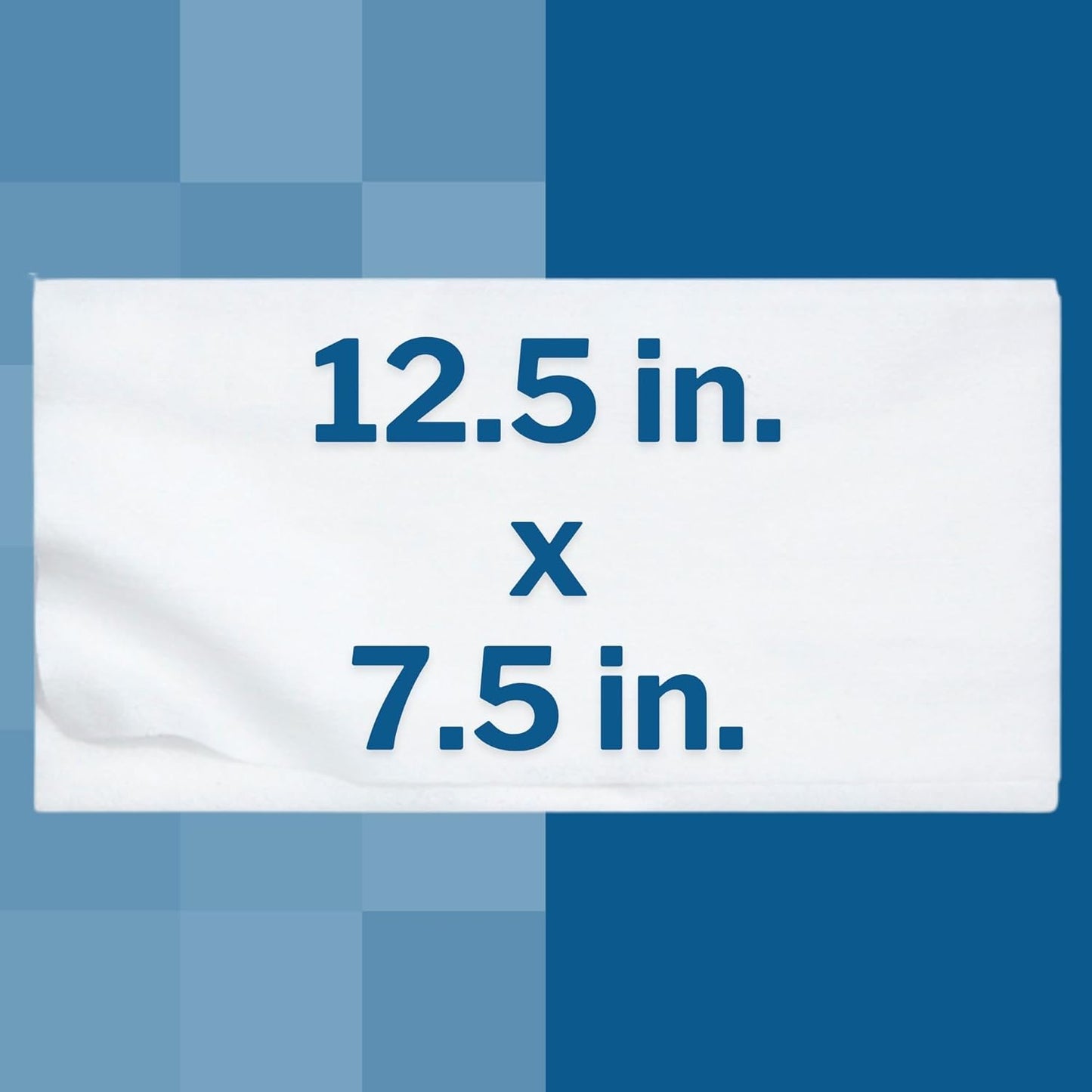 McKesson Washcloth Wipes for Adults, Unscented (3 Pack, 144 Washcloths) Disposable Wash Cloths for Body - Fragrance-Free No-Rinse Formula - Good for Incontinence and Elderly - 48 Wipes Per Pack