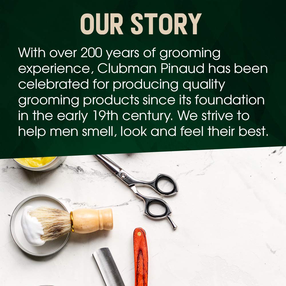 Clubman Lustray Spice After Shave Lotion – Refreshing & Soothing After Shave Lotion for Men, Long-Lasting Scent, Ideal for Sensitive Skin, 14 oz