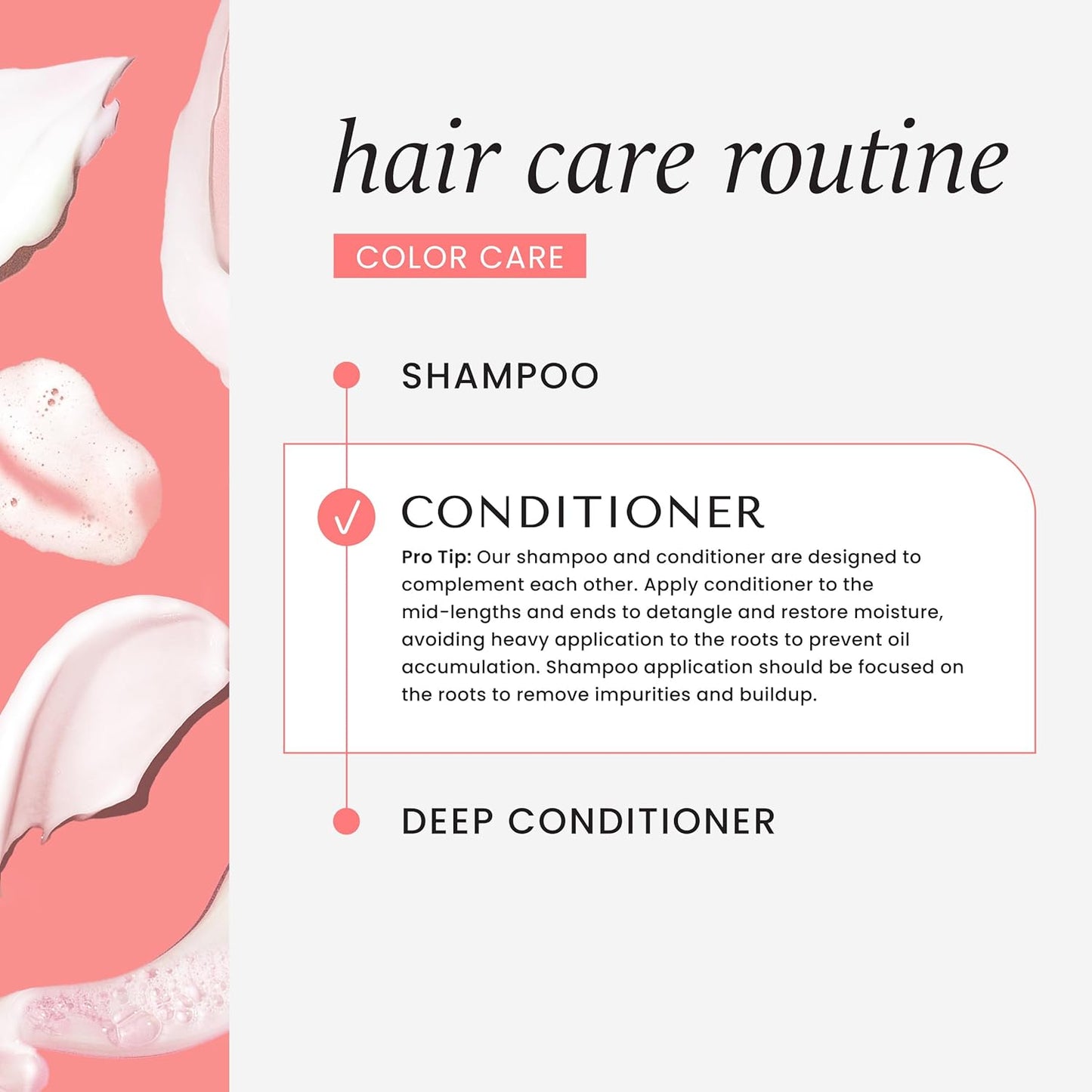 HASK Color Care Shampoo + Conditioner Set for Color-Treated Hair | Sulfate-Free, Paraben-Free, Gluten-Free, Vegan, Cruelty-Free, Color Safe | 12oz each