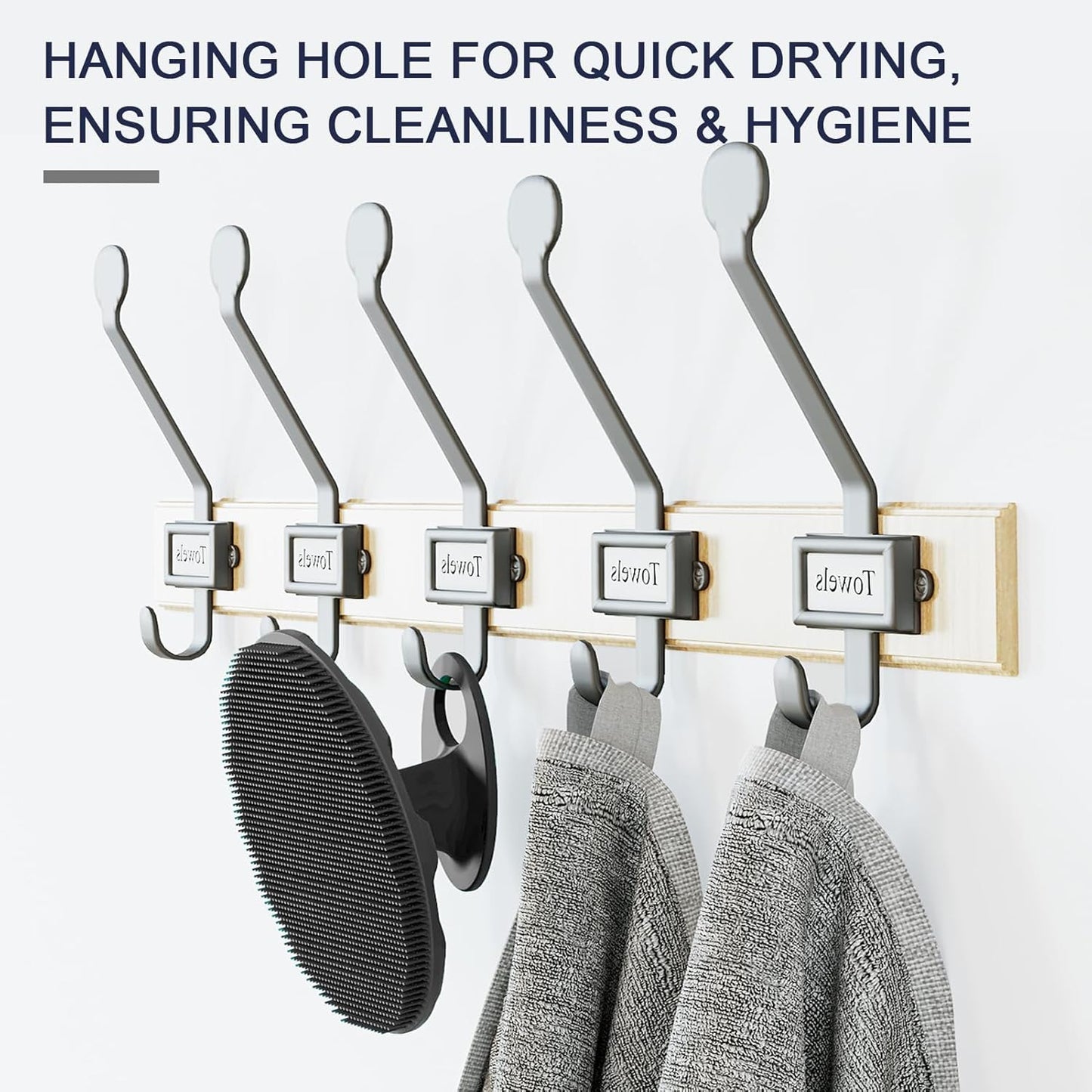 Silicone Body Scrubber Shower Bath Wash Brush Gentle Exfoliating Scrub Cleansing Loofah for Women Men Baby Sensitive Skin, Easy to Clean, Lather Nicely, More Hygienic, 1 Pack, Black