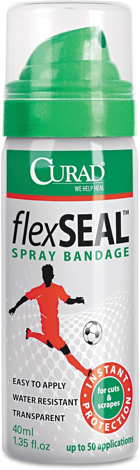 Curad FlexSeal Spray Bandage 1.35 oz (Pack of 3)