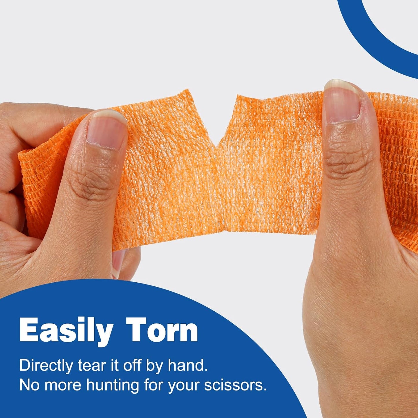 AZEN 40 Pack Self Adhesive Bandage Wrap, 2" X 5 Yards Elastic Cohesive Bandage Wrap, Color Athletic Tape, Vet Wrap, Ankle Tape, Tattoo Grip Tape Wrap