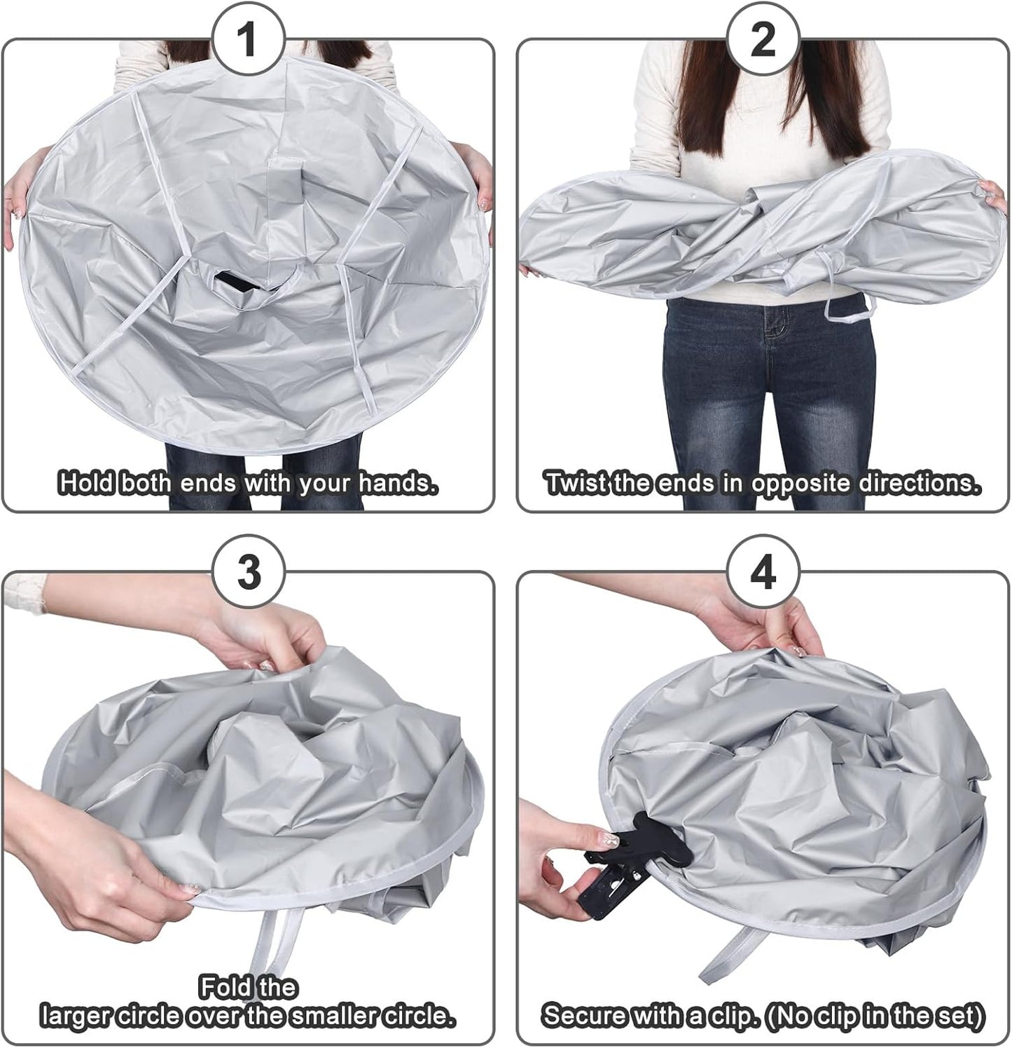 Fade Haircut Guide for Men, Self Haircut Kit for Men, Include Hair Cutting Guide & Cape Umbrella & Comb, Neckline Shaving Templat, DIY Hair Cutting Accessories Tools for Home (Blue)