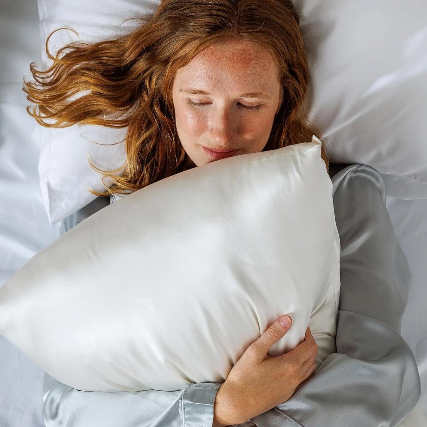 Fishers Finery 25mm 100% Pure Mulberry Silk Pillowcase (Red King)