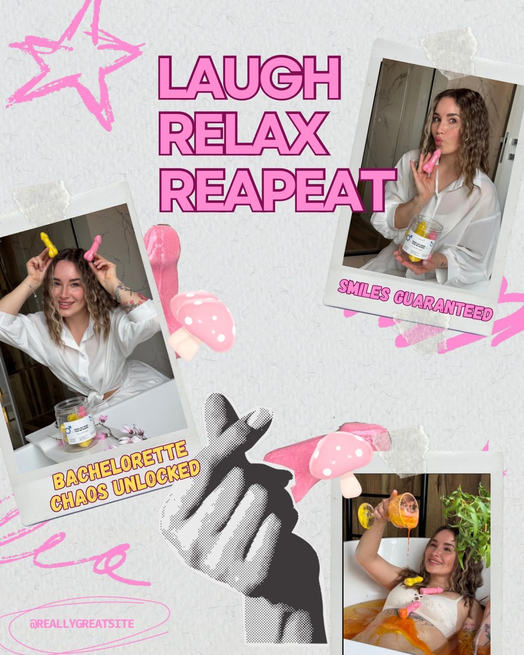 Funny Bath Bombs – Surprise Bath Bombs - Funny Gifts for Women – Gifts Set for Women – Spa Set – Birthday Gifts – Bachelorette Party Favors – Fruity Floral Scent