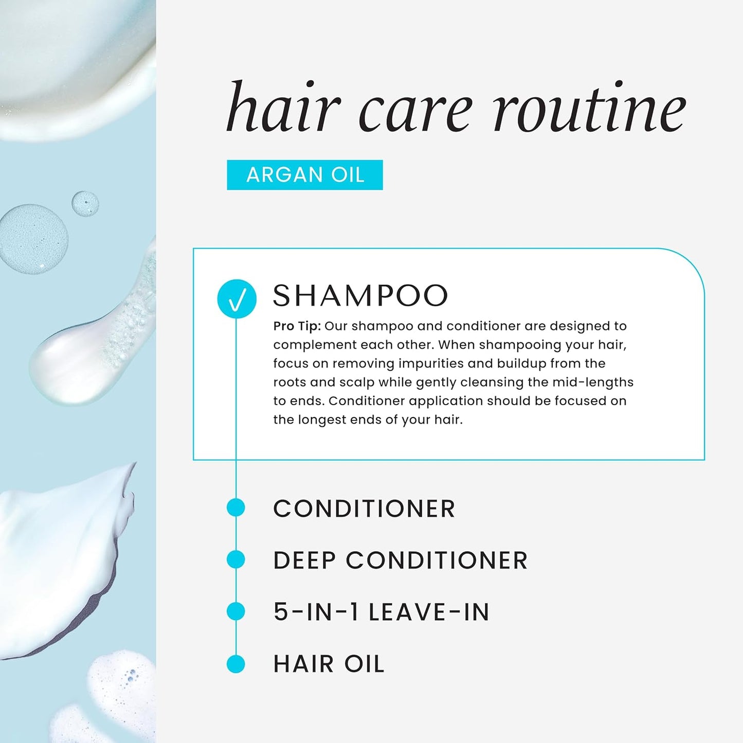 HASK Argan Oil Repairing Shampoo + Conditioner Set | Color Safe, Sulfate-Free, Paraben-Free, Gluten-Free, Cruelty-Free, For All Hair Types | 12oz each