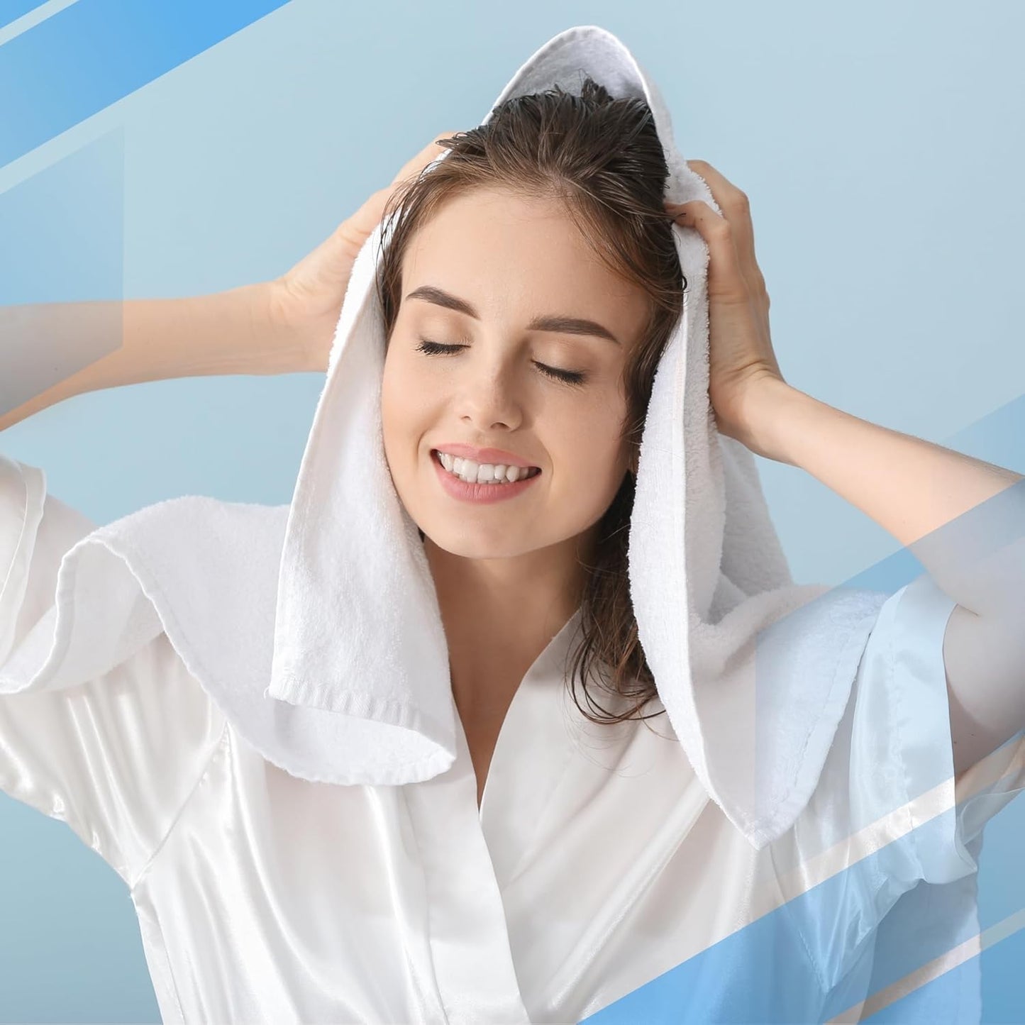 Infinitee Xclusives Dark Grey Hand Towels for Bathroom - Set of 6 (16x28 inches) 600 GSM, 100% Cotton Ultra Soft, Quick Drying, Hotel Quality Hand Towel Set (Shadow Grey)