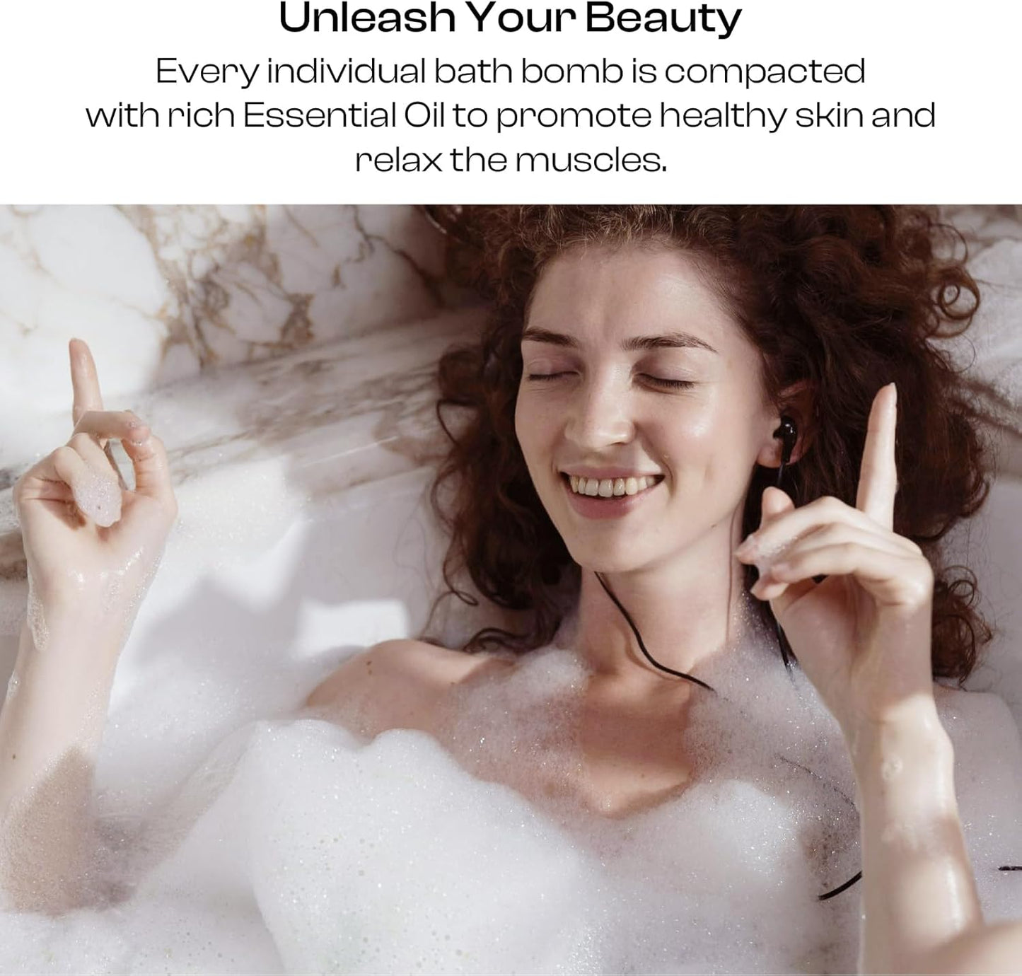 Bath Bombs for Women, Gift Set of 6 Fizzies Luxury Large Size with Real Flowers and Natural Organic Essential Oil, Self Care Gifts for Women, Mon, Daughter, Girlfriend, Kids,Pack of 6 (Multiple)