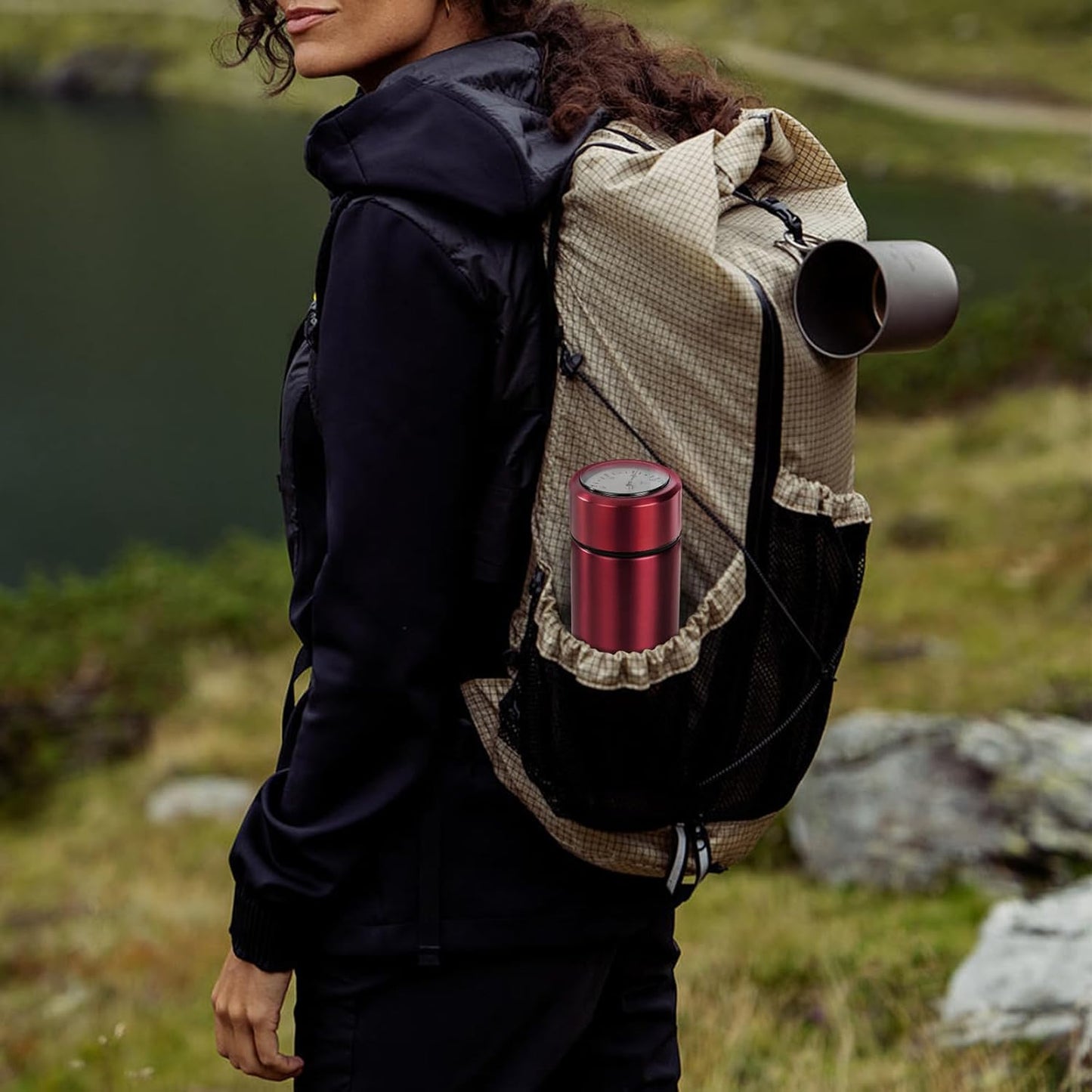 Bogush 60H Insulin Pens Cooler Travel Case Temp Display Medication Cooler for Travel TSA Approved Medicine Cooler Medical Diabetic Travel Cooler Bag Epipen Carry Case,Black