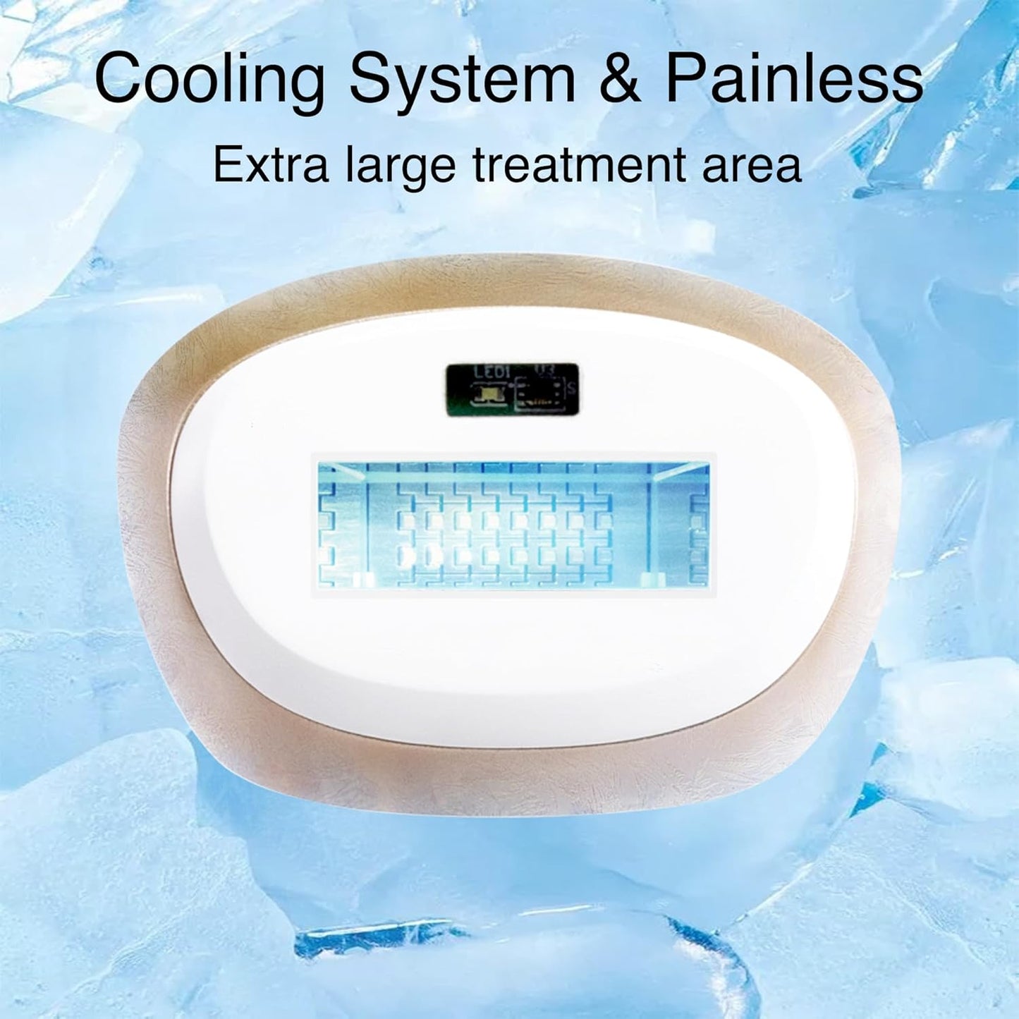 DermRays 810nm Diode Laser Hair Removal for Women and Men, The FDA-Cleared Home-Use Device, Permanent Reduction in Hair Regrowth, V4S for Skin Tone 1-5, Wide-Angle 15 Mins Hair Removal for Face, Body