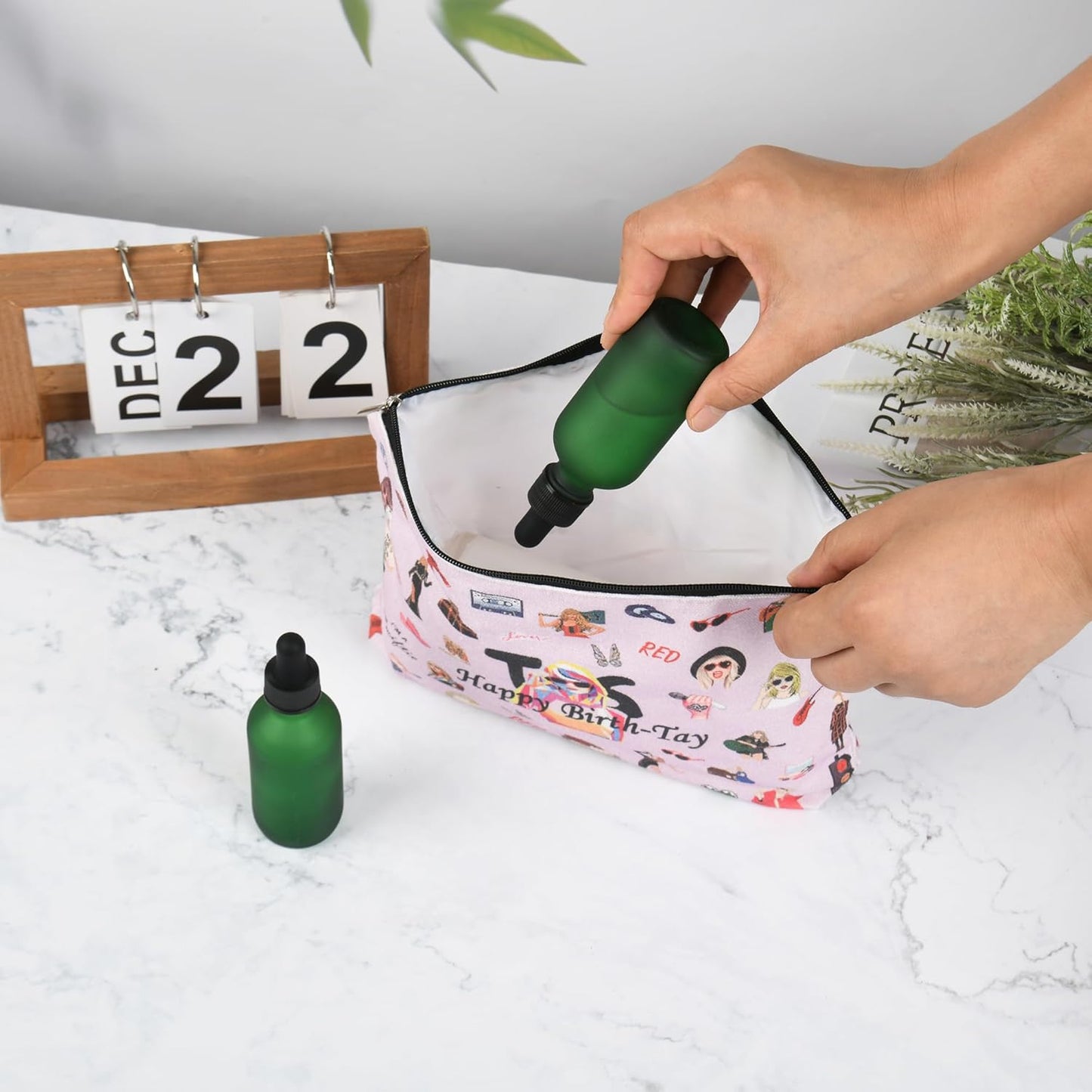 6 Pcs, 2oz Dropper Bottle, Green Glass Eye Dropper Bottle, Tincture Bottles with Dropper, Pretty Finish, Leak-Proof Design, Stronger Suction for All Kinds of Mixed Liquids