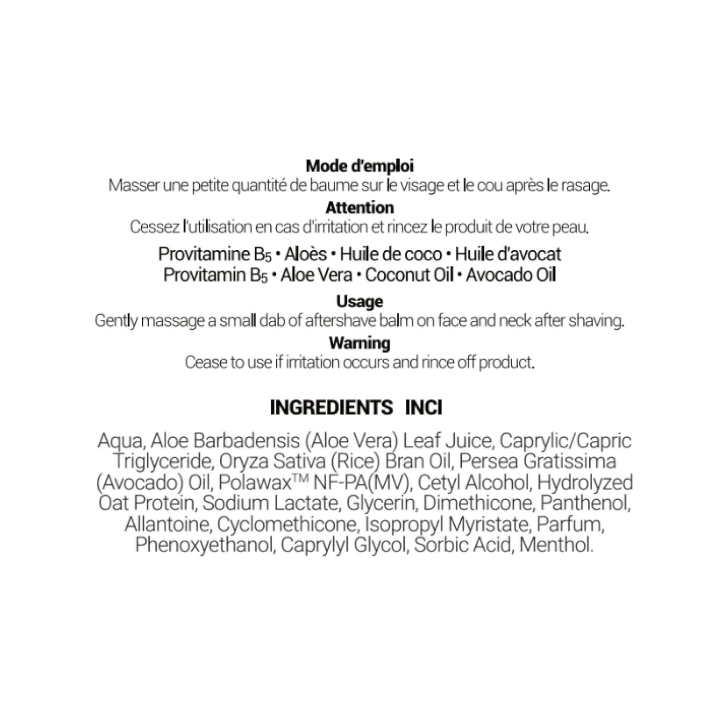 Lime Aftershave Balm Fragrance For Men Hand Made | Moisturizing and soothing | prevent and cure razor burns and irritation | 100ml