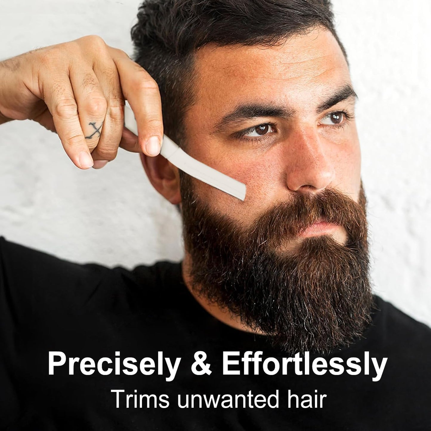 Precision Dermaplane Razor, Face Razors for Women and Men, Eyebrow Razor, Dermaplaning Tool, Peach Fuzz Remover, Skin-friendly Microblades with Protective Cap