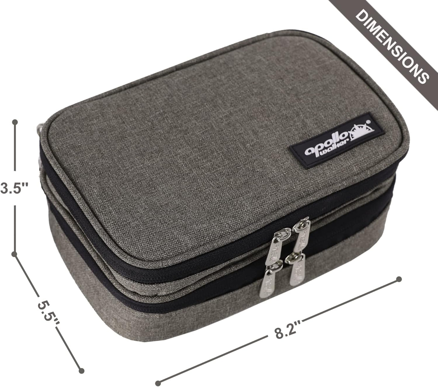 apollo walker Insulin Cooler Travel Case Diabetic Medication Cooler with Ice Packs and Insulation Liner