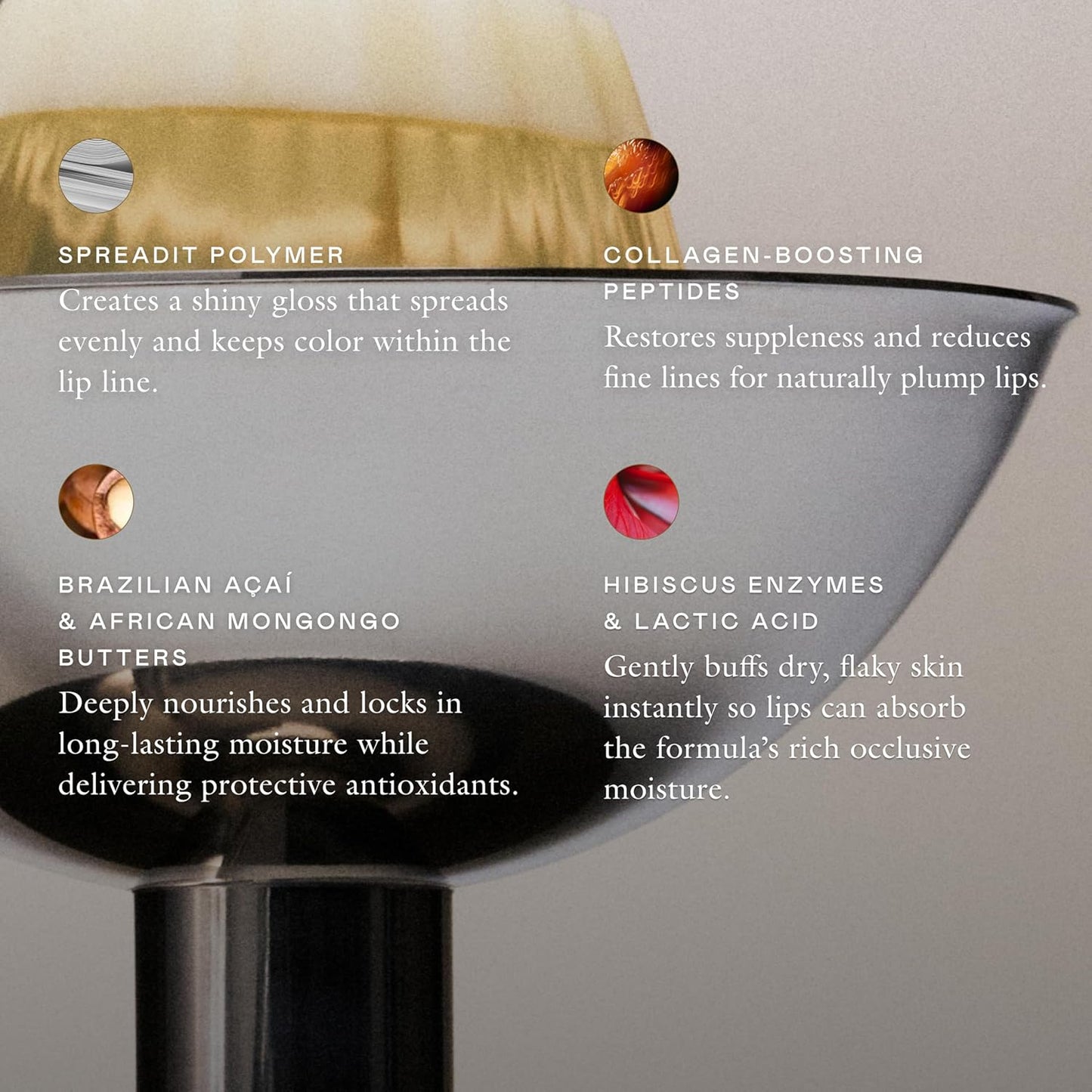 EADEM Le Chouchou Lip Softening Balm, Lip Gloss for Women, Lip Plumper & Lip Mask, Overnight Hydrating & Moisturizing Luxury Lip Balm, 0.5 oz, Burnt Malai