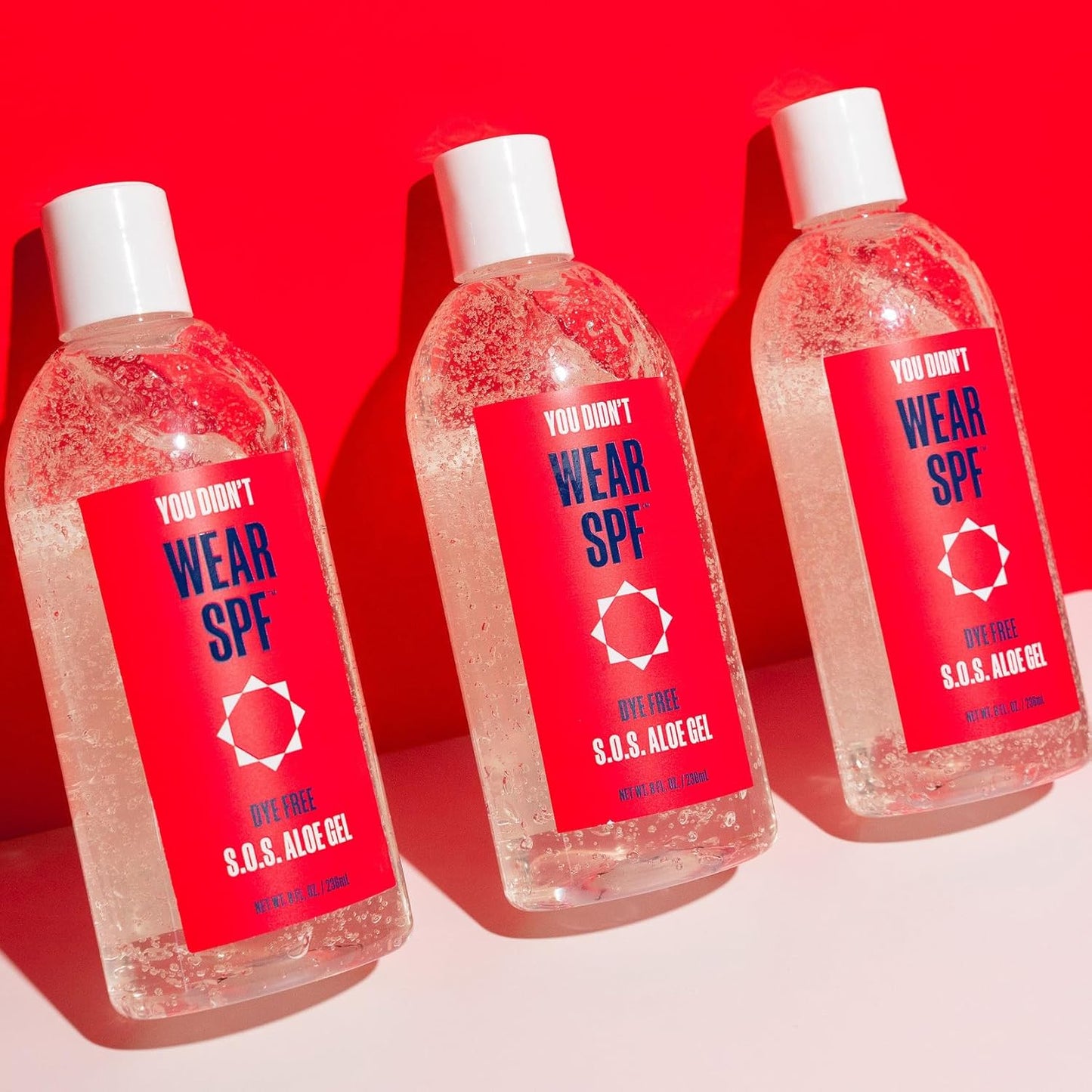 S.O.S Aloe Gel - 97% Pure Undiluted Aloe for Soothing Skin Relief