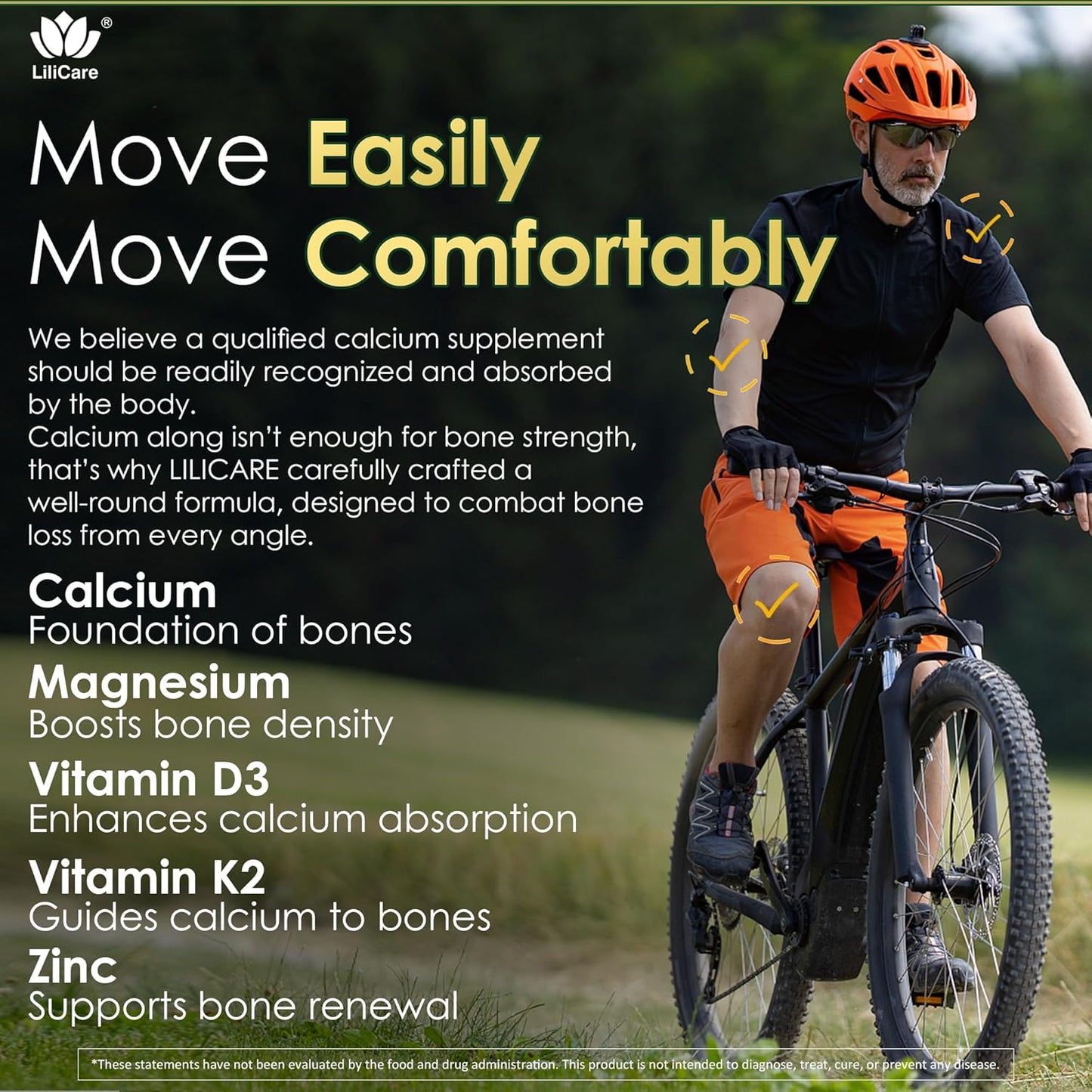 2 Pack - Plant Based Calcium Gummies 600mg with Vitamin D3 K2, Magnesium, Zinc for Bone Strength, Sugar Free Calcium Supplements for Women & Men (Certified Vegan) from Sustainably Organic Red Algae