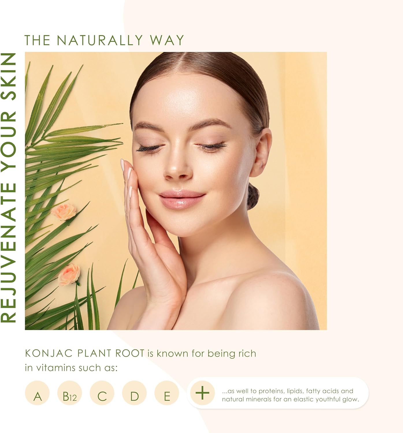 Konjac Sponge Body (2 Pack) | Microplastic Free 100% Natural | Non-Toxic | Biodegradable | Eco-Friendly | Plastic Free Packaging