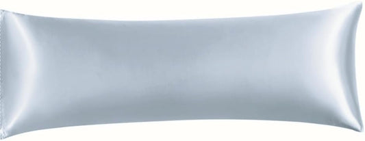 Juwenin Bedding,Super Soft and Luxury Silky Satin Pillowcase (Silky Satin Pillow Case for Hair)(Silver, Body)