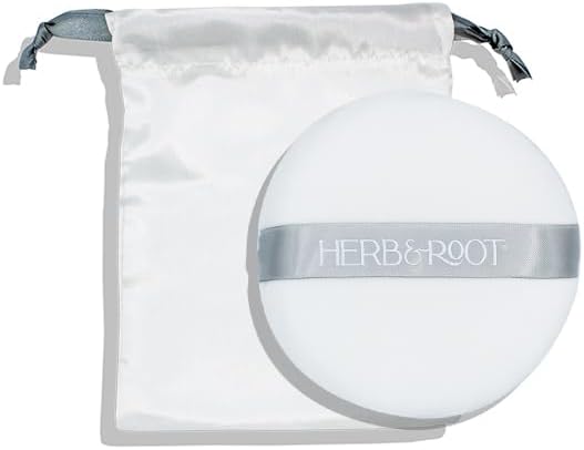 Herb & Root Talc-Free Body Powder Gift Set (Oprah's Favorite Things): Lavender, Rose, Vanilla Scents with Puff - Organic Arrowroot, Cornstarch, Dusting & Foot Powder for Women & Men