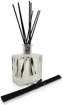 LOVSPA Reed Diffuser Set, Pomelo Grapefruit Scented Oil Diffuser with Sticks, Home Fragrance Accessories for Bathroom Shelf Decor, Aroma Diffusers for Home or Office Desk, USA Made