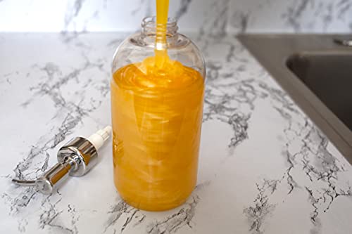 Antibacterial Hand Soap- Mango Scented Moisturizing Pearlized Liquid Hand Wash - 1/2 Gallon (64 oz.) Bulk Refill Jug. Mango Scented. Non-Toxic. Made In The USA