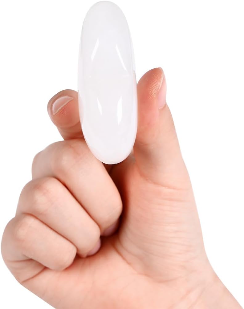 MAIBAOTA 60 mm Clear Quartz Crystal Large Heart Love Stone Healing Crystals Heart Stone for Women Natural Reiki Gemstone Polished Heart Shaped Rocks Meditation