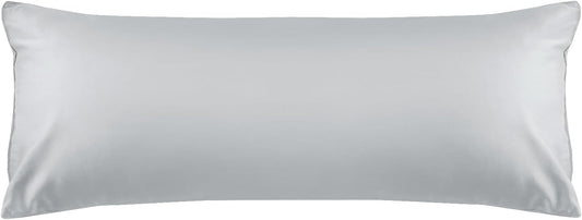Warmstar Cotton Body Pillow Cover 1 Pack, 600 Thread Count Body Pillow case 20"x54", Long Body Pillow Case Cover Soft Breathable with Envelope Closure,Grey