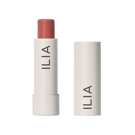 ILIA - Balmy Tint Hydrating Lip Balm | Buildable Lip Color + Soft Shine | Nourish + Moisturize with Shea Butter & Rosehip Seed Oil | Vegan, Clean, Cruelty-Free Makeup (Hold Me, 0.15 oz | 4.4 g)