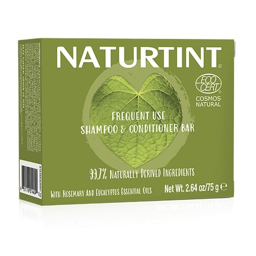 Naturtint Shampoo & Conditioner Bar (Rosemary Eucalyptus) - Naturally Derived Ingredients, Cruelty Free, All Hair Types, Travel Approved