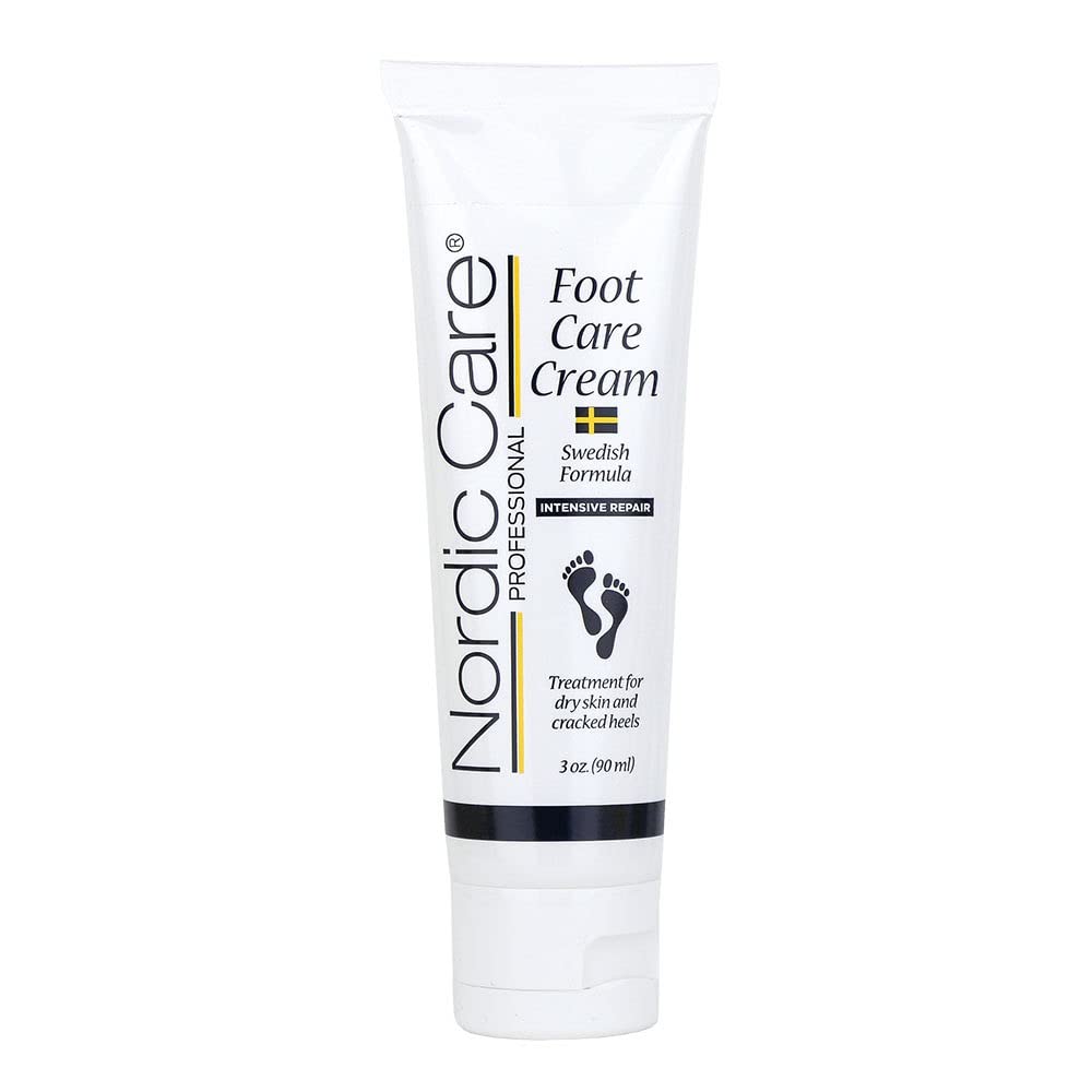 Nordic Care Foot Care Cream Intensive Repair | Urea & Glycerin Repairs Dry Feet & Cracked Heels | Noticeable Results In Days