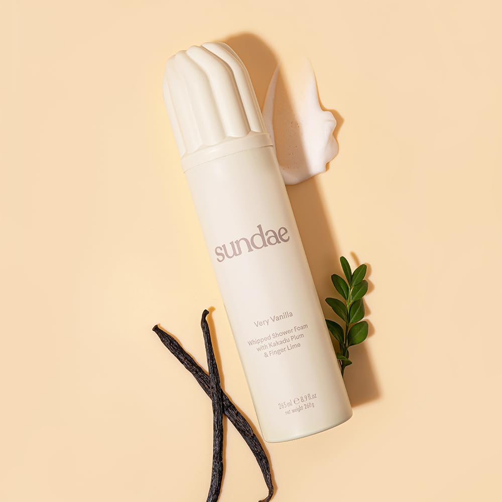 Whipped Shower Foam Very Vanilla Foaming Body Wash 8.9 fl oz, 265ml