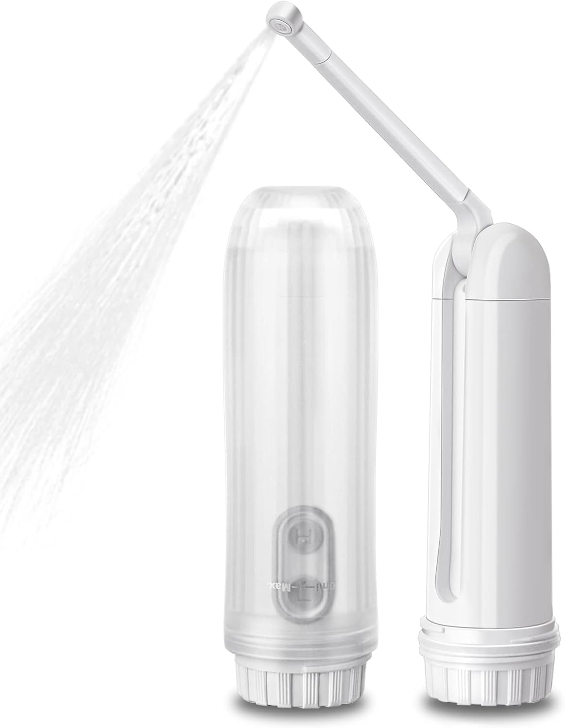 Portable Bidet - Mini Foldable Handheld Personal Travel Bidet with 2 Pressure Options Electric Sprayer Toilet for Personal Hygiene Cleaning/Soothing Postpartum Care/Perineal & Hemmoroid Treatment