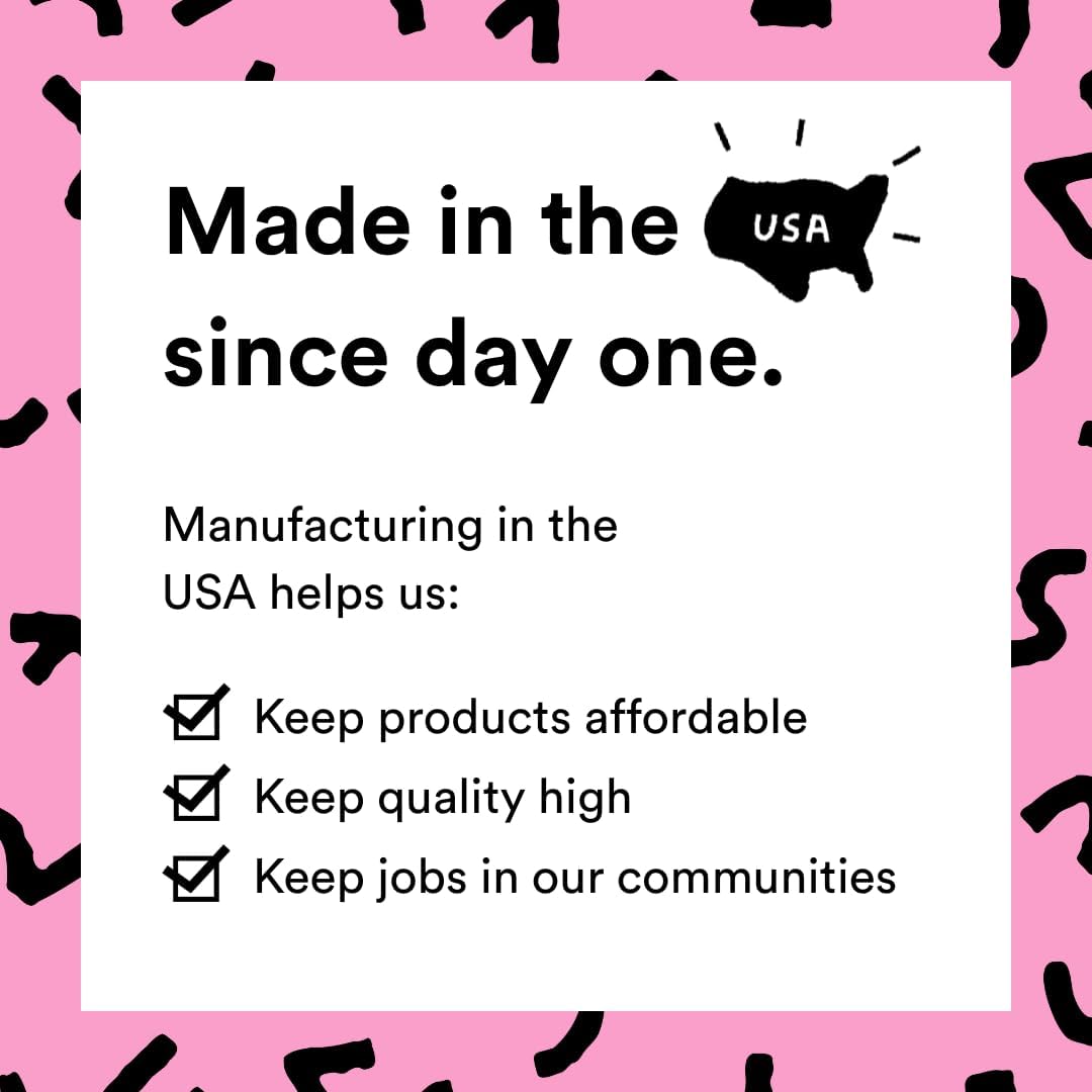 Boie USA Face Scrubber - Handheld Facial Tool, Deep Cleansing Exfoliating Facial Brush. Fights Acne with Gentle, Silicone-Like Bristles, Long Lasting, & Hypoallergenic (Pink)