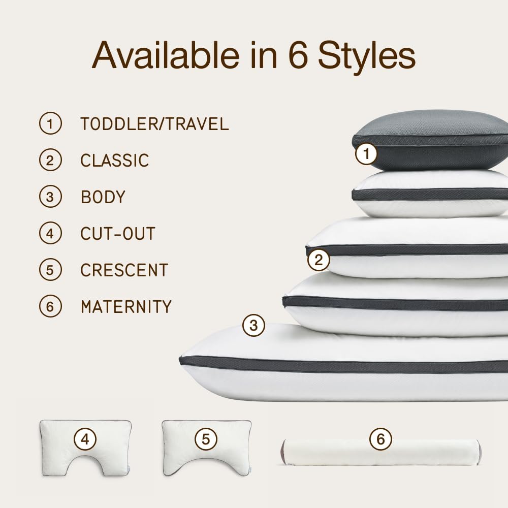 Coop Home Goods Ultra-Tech Waterproof Cut-Out Pillow Protector – Zippered Cover for Cut-Out Pillows, Queen Size, Oeko-Tex Certified, Breathable, Machine Washable