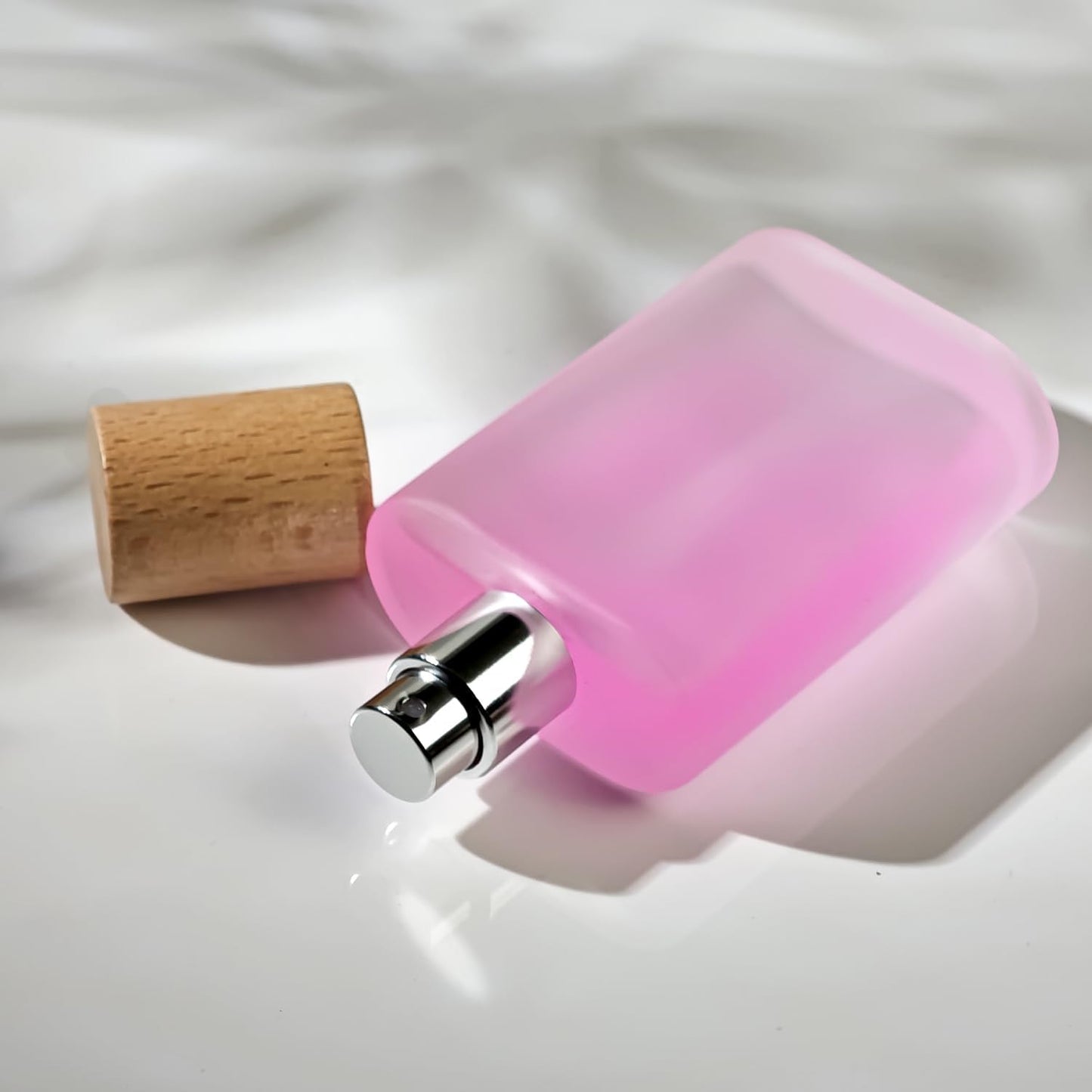 50ml/1.7 Oz Glass Spray Bottle Perfume Atomizer,Perfume Travel Refillable Spray Bottle Empty with 3 Kinds of Dispenser (B3)