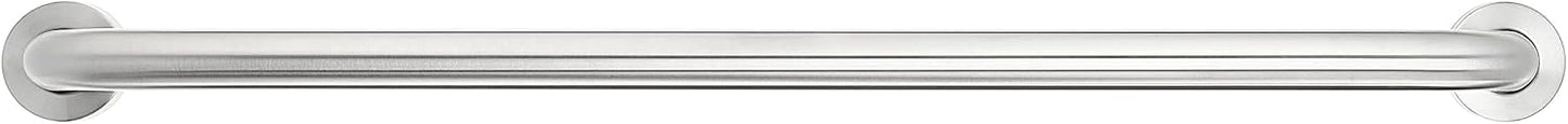 Amazon Basics Bathroom Handicap Safety Grab Bar, 36 Inch Length, 1.5 Inch Diameter, Holds up to 500LBs, ADA Compliant, Stainless Steel