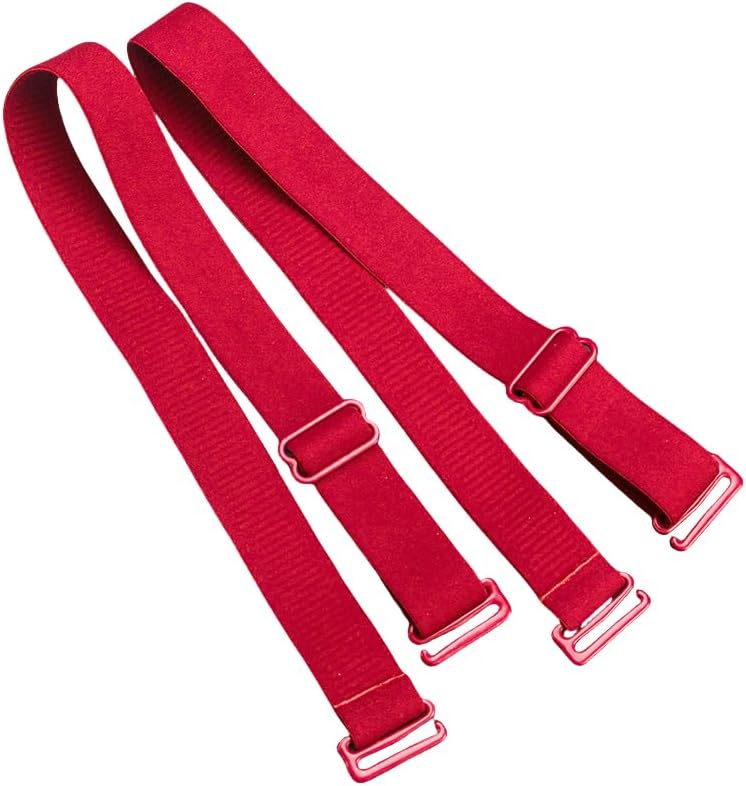 Magicmode 3 Pairs Bra Strap Replacement Elastic Adjustable Removable Multi Color
