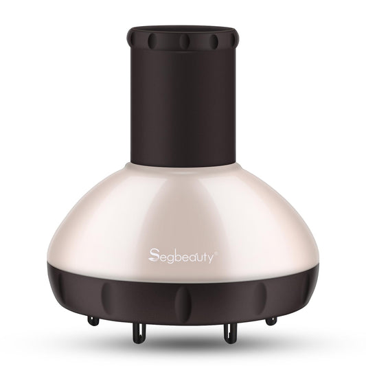 Segbeauty Hair Diffuser with Deep Bowl, Adjustable Air Flow Professional Hair Diffuser Attachment for Curly Wavy Hair, Hairstylist Barber Salon Tool Fitting Most Blow Dryer with 1.57"-1.97" Nozzle
