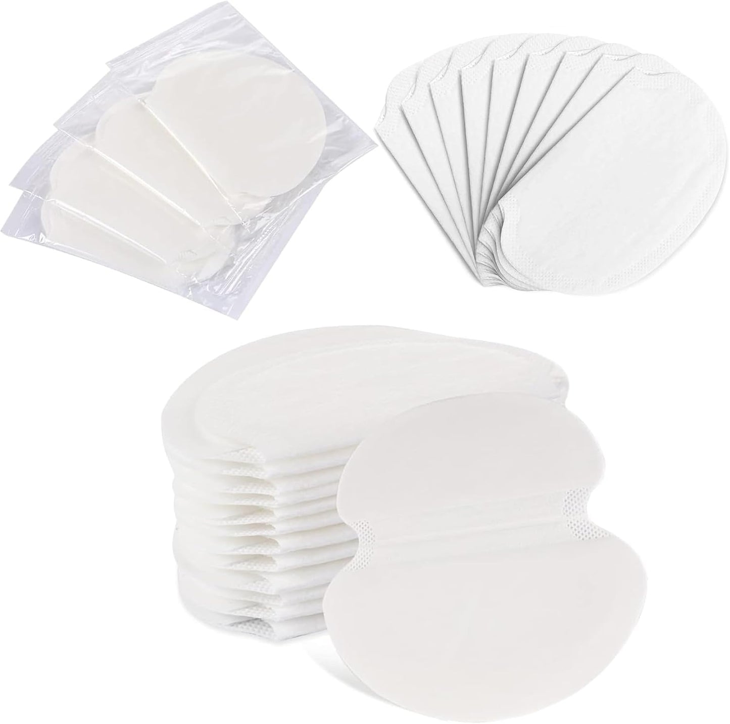 Underarm Sweat Pads for Women [100 Pcs], UOIRMI Armpit Pads for Sweating Women, Disposable Underarm Sweat Pads, Armpit Sweat Pads for A Whole Day Protection | Ideals for Workouts and Special