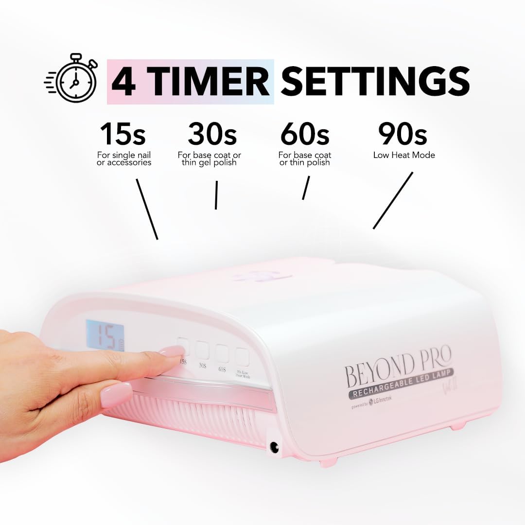 KIARA SKY Beyond Pro Rechargeable LED Lamp Vol II - White