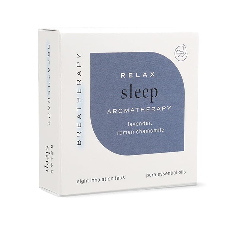 Aromatherapy Sleep Patches - Pure Essential Oil Aroma Patch - Lavender and Roman Chamomile Essential Oils for Sleep - 8-Pack