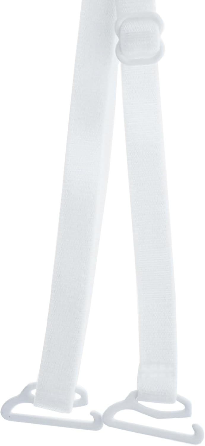 Magicmode 3 Pairs Bra Strap Replacement Elastic Adjustable Removable Multi Color