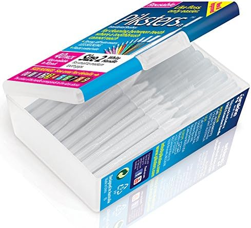 Piksters Interdental Brushes, 40 pk, Size 2, Interdental Tooth Brush for Small & Medium Gaps, Gum Soft Bristles for Plaque Removal, Safe for Braces